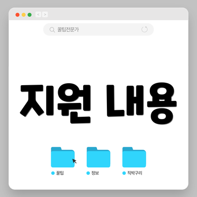 지원 내용