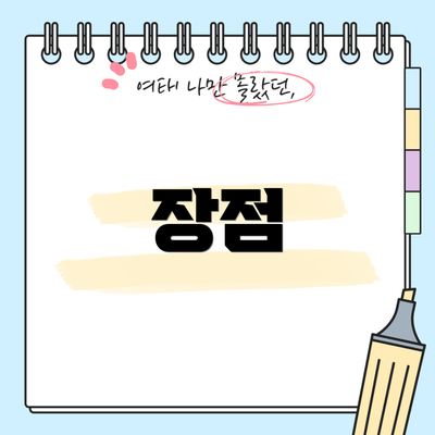장점
